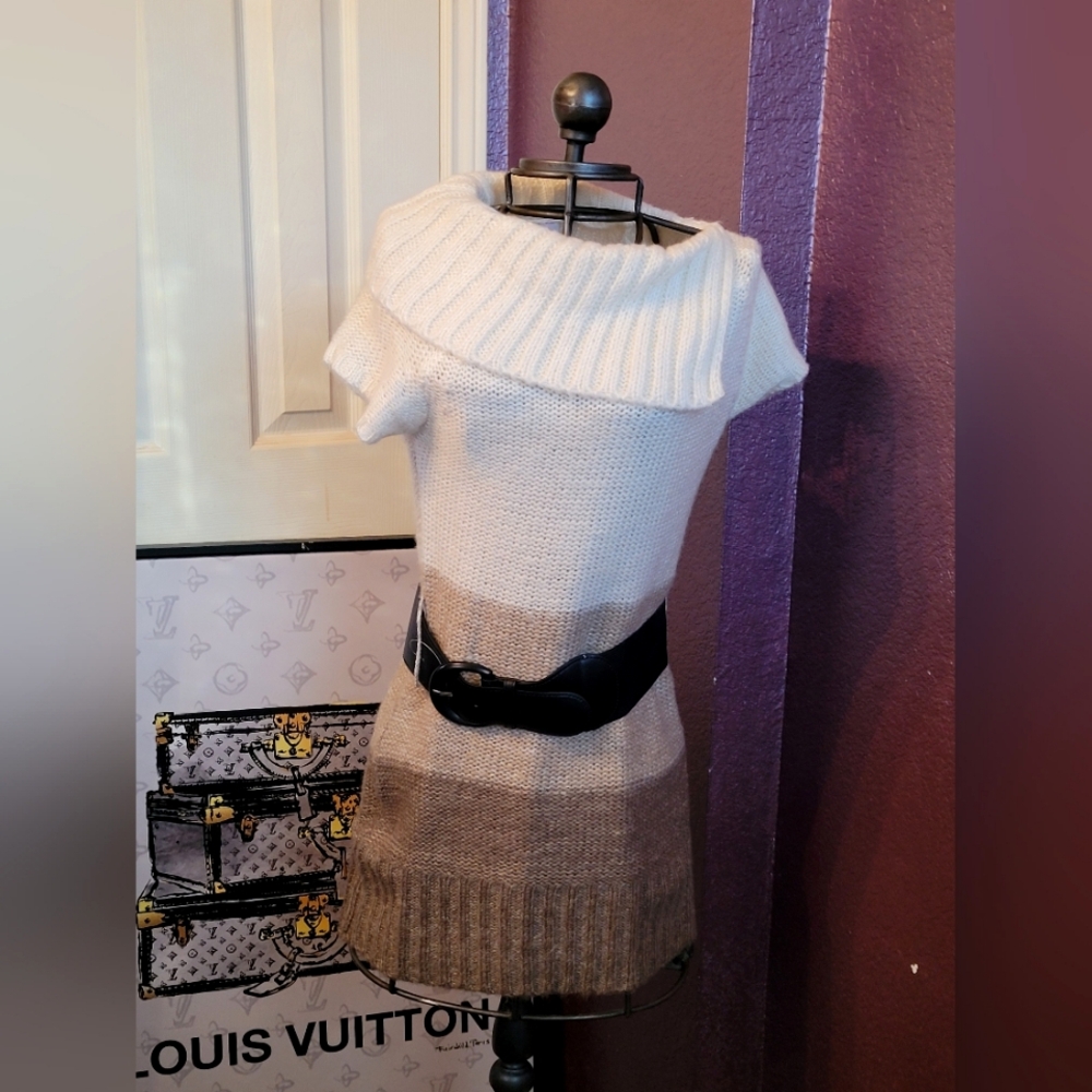 NoBo Colorblock Sweater Dress